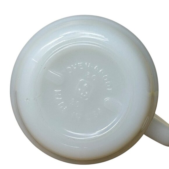 RARE Vintage 1980 Anchor Hocking Golf Mug Glass Live Love Laugh Play Rainbow - Picture 6 of 9